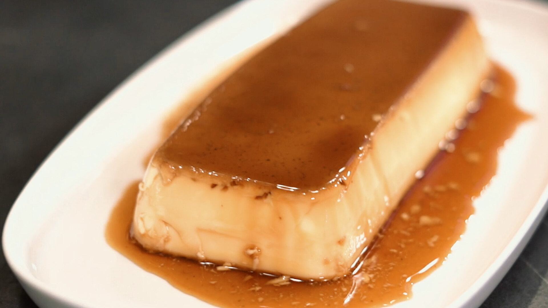 Flan au caramel